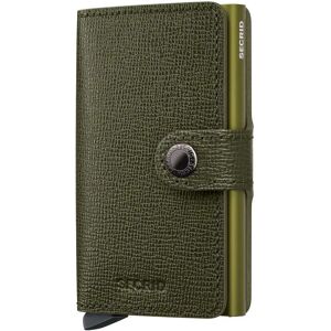 Secrid Portefeuille En Cuir Miniwallet Crisple Kelp One Size Homme,Femme - Publicité Secrid Portefeuille En Cuir Miniwallet Crisple Kelp One Size Homme,Femme - Publicité
