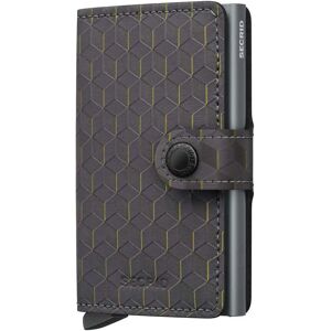 Secrid Portefeuille En Cuir Miniwallet Optical Grey / Yellow One Size Homme,Femme - Publicité Secrid Portefeuille En Cuir Miniwallet Optical Grey / Yellow One Size Homme,Femme - Publicité