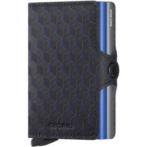 Secrid Portefeuille En Cuir Twinwallet Optical Titanium / Blue One Size Homme,Femme - Publicité Secrid Portefeuille En Cuir Twinwallet Optical Titanium / Blue One Size Homme,Femme - Publicité