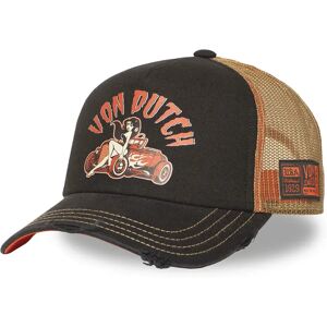 Von Dutch Casquette Vd/1/ct/crew/31 Black / Orange One Size unisex - Publicité Von Dutch Casquette Vd/1/ct/crew/31 Black / Orange One Size unisex - Publicité