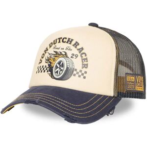 Von Dutch Casquette Vd/1/ct/crew/32 Creme / Blue One Size unisex - Publicité Von Dutch Casquette Vd/1/ct/crew/32 Creme / Blue One Size unisex - Publicité