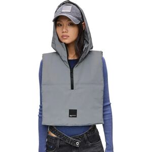 Karl Lagerfeld Jeans Écharpe Balaclava Silver One Size Femme - Publicité Karl Lagerfeld Jeans Écharpe Balaclava Silver One Size Femme - Publicité