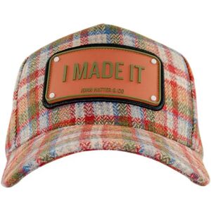 John Hatter & Co Casquette Baseball I Made It Beige / Orange / Green One Size unisex - Publicité John Hatter & Co Casquette Baseball I Made It Beige / Orange / Green One Size unisex - Publicité