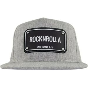 John Hatter & Co Casquette Flat Brim Rocknrolla Grey One Size unisex - Publicité John Hatter & Co Casquette Flat Brim Rocknrolla Grey One Size unisex - Publicité