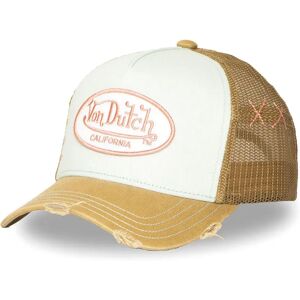 Von Dutch Casquette Vd/1/ct/used/11 Orange / White One Size unisex - Publicité Von Dutch Casquette Vd/1/ct/used/11 Orange / White One Size unisex - Publicité