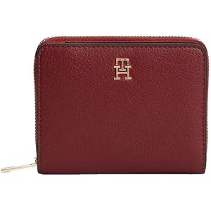Tommy Hilfiger Portefeuille Pour Femme Icon Med Flap Seasonal Velvet Maroon One Size Femme - Publicité Tommy Hilfiger Portefeuille Pour Femme Icon Med Flap Seasonal Velvet Maroon One Size Femme - Publicité