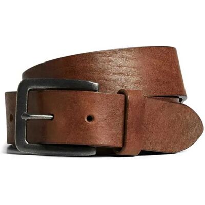 Jack & Jones Ceinture Victor Leather Black Coffee 90 cm - Publicité Jack & Jones Ceinture Victor Leather Black Coffee 90 cm - Publicité