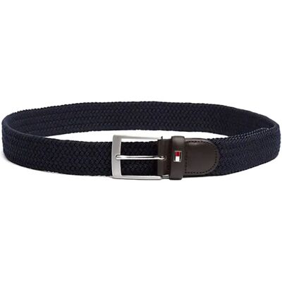 Tommy Hilfiger Ceinture New Adan 3.5 Cm Sky Captain 100 cm Homme - Publicité Tommy Hilfiger Ceinture New Adan 3.5 Cm Sky Captain 100 cm Homme - Publicité