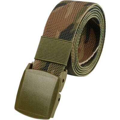 Brandit Ceinture Fast Closure Woodland One Size - Publicité Brandit Ceinture Fast Closure Woodland One Size - Publicité