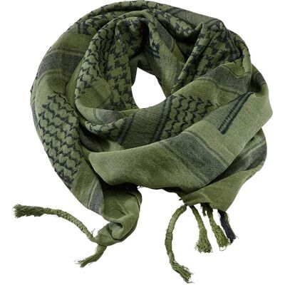 Brandit Écharpe Shemag Olive / Black One Size - Publicité Brandit Écharpe Shemag Olive / Black One Size - Publicité