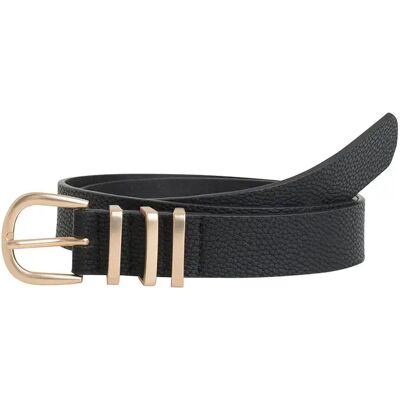 Pieces Ceinture Lea Black / Detail Black W / Gold 95 cm - Publicité Pieces Ceinture Lea Black / Detail Black W / Gold 95 cm - Publicité