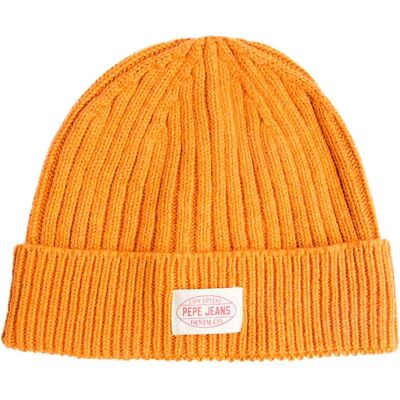 Pepe Jeans Bonnet Rony Ochre Yellow One Size - Publicité Pepe Jeans Bonnet Rony Ochre Yellow One Size - Publicité