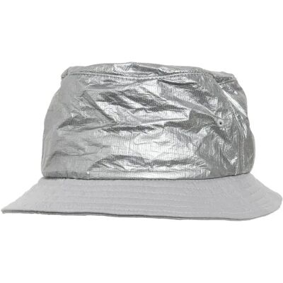 Flexfit Chapeau Crinkled Paper Silver One Size unisex - Publicité Flexfit Chapeau Crinkled Paper Silver One Size unisex - Publicité