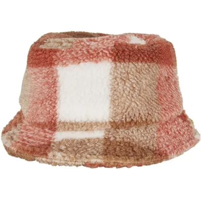 Urban Classics Chapeau Sherpa Check White / Orange One Size unisex - Publicité Urban Classics Chapeau Sherpa Check White / Orange One Size unisex - Publicité