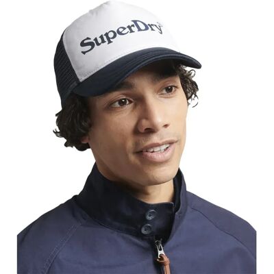 Superdry Casquette Vintage Graphic Trucker Eclipse Navy One Size unisex - Publicité Superdry Casquette Vintage Graphic Trucker Eclipse Navy One Size unisex - Publicité