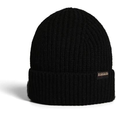 Napapijri Bonnet Foli 3 Black 041 One Size unisex - Publicité Napapijri Bonnet Foli 3 Black 041 One Size unisex - Publicité