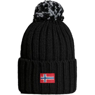 Napapijri Bonnet Semiury W 3 Black 041 One Size unisex - Publicité Napapijri Bonnet Semiury W 3 Black 041 One Size unisex - Publicité