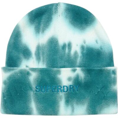 Superdry Bonnet Vintage Dyed Ecru / Teal One Size - Publicité Superdry Bonnet Vintage Dyed Ecru / Teal One Size - Publicité