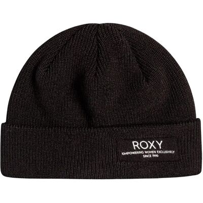 Roxy Bonnet Folker True Black One Size - Publicité Roxy Bonnet Folker True Black One Size - Publicité