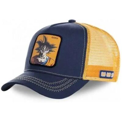 Capslab Casquette Dragonball Z Goku Orange / Blue One Size - Publicité Capslab Casquette Dragonball Z Goku Orange / Blue One Size - Publicité