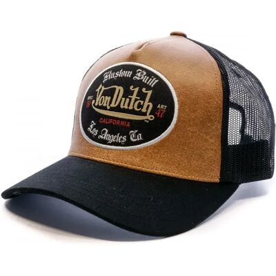 Von Dutch Casquette Grlb Brown One Size unisex - Publicité Von Dutch Casquette Grlb Brown One Size unisex - Publicité