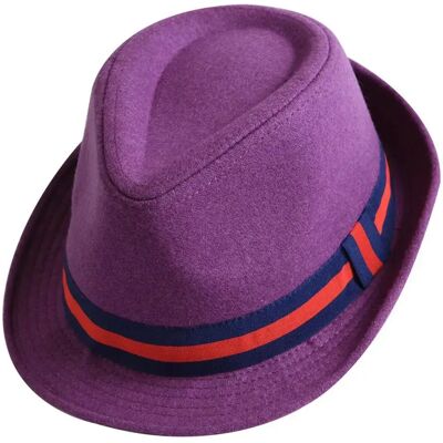 Lancaster Chapeau Cal003-5 Purple One Size - Publicité Lancaster Chapeau Cal003-5 Purple One Size - Publicité