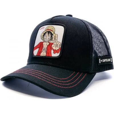 Capslab Casquette Luffy Black One Size - Publicité Capslab Casquette Luffy Black One Size - Publicité