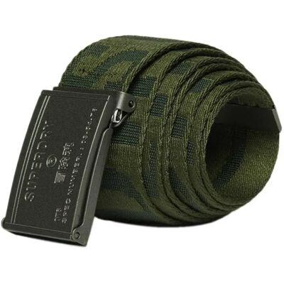 Superdry Ceinture Vintage Webbing Army Green One Size - Publicité Superdry Ceinture Vintage Webbing Army Green One Size - Publicité