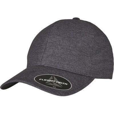 Flexfit Casquette Delta Carbon Melange Charcoal L-XL unisex - Publicité Flexfit Casquette Delta Carbon Melange Charcoal L-XL unisex - Publicité