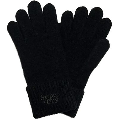 Superdry Gants Rib Black One Size - Publicité Superdry Gants Rib Black One Size - Publicité