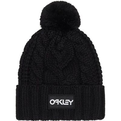 Oakley Apparel Bonnet Harper Pom Black / White Logo One Size - Publicité Oakley Apparel Bonnet Harper Pom Black / White Logo One Size - Publicité