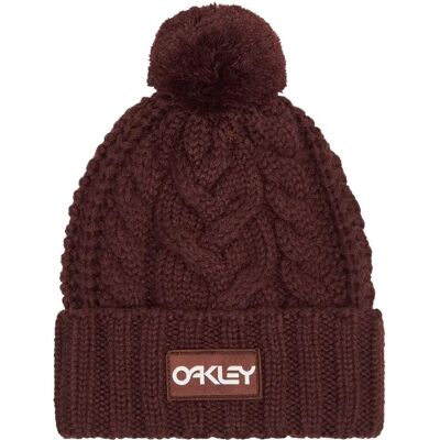 Oakley Apparel Bonnet Harper Pom Grenache One Size unisex - Publicité Oakley Apparel Bonnet Harper Pom Grenache One Size unisex - Publicité