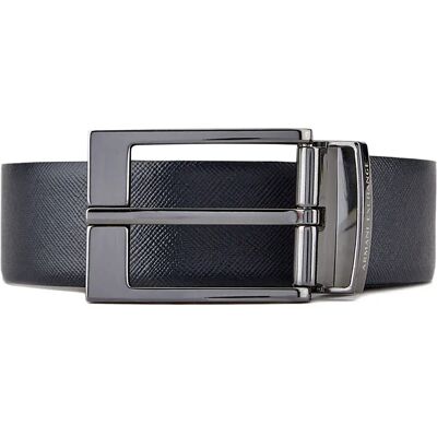 Giorgio Armani Exchange Ceinture En Cuir 951060_cc236 Blue Navy / Grey One Size Homme - Publicité Giorgio Armani Exchange Ceinture En Cuir 951060_cc236 Blue Navy / Grey One Size Homme - Publicité