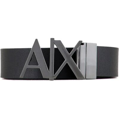 Giorgio Armani Exchange Ceinture En Cuir 951017_cc505 3 Cm Black / Navy 34 Homme - Publicité Giorgio Armani Exchange Ceinture En Cuir 951017_cc505 3 Cm Black / Navy 34 Homme - Publicité