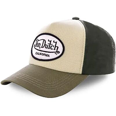 Von Dutch Casquette Toi1 Ckaki / Beige One Size unisex - Publicité Von Dutch Casquette Toi1 Ckaki / Beige One Size unisex - Publicité