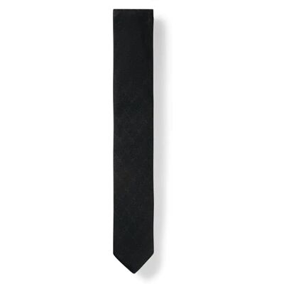 Hugo Cravate 10266038 6 Cm Black One Size - Publicité Hugo Cravate 10266038 6 Cm Black One Size - Publicité