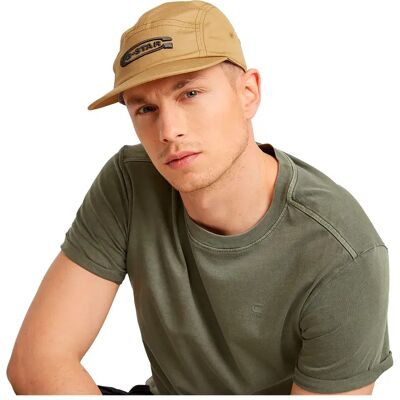 G-star Casquette Flat Brim 5 Panel Fennel Seed One Size unisex - Publicité G-star Casquette Flat Brim 5 Panel Fennel Seed One Size unisex - Publicité