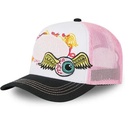 Von Dutch Casquette Pat Pink One Size - Publicité Von Dutch Casquette Pat Pink One Size - Publicité