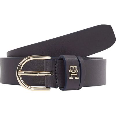Tommy Hilfiger Ceinture Essential Effortless 2.5 Space Blue 80 cm - Publicité Tommy Hilfiger Ceinture Essential Effortless 2.5 Space Blue 80 cm - Publicité