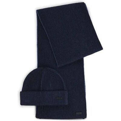Boss Écharpe Ercole 10262866 Dark Blue One Size Homme - Publicité Boss Écharpe Ercole 10262866 Dark Blue One Size Homme - Publicité