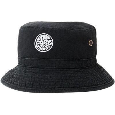 Rip Curl Chapeau Bob Wetty Icon Black S-M unisex - Publicité Rip Curl Chapeau Bob Wetty Icon Black S-M unisex - Publicité