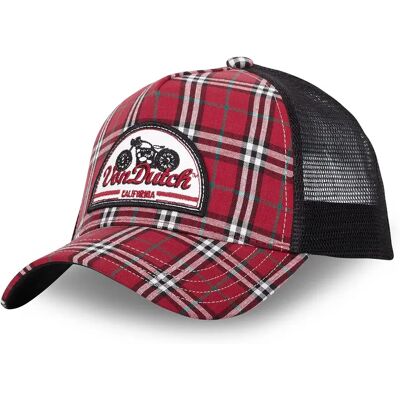 Von Dutch Casquette Car04 Red / Black One Size unisex - Publicité Von Dutch Casquette Car04 Red / Black One Size unisex - Publicité