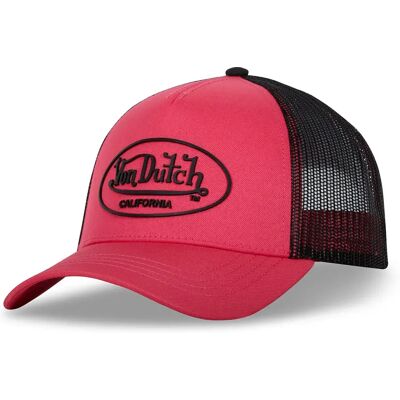 Von Dutch Casquette Flu P Pink / Black One Size unisex - Publicité Von Dutch Casquette Flu P Pink / Black One Size unisex - Publicité