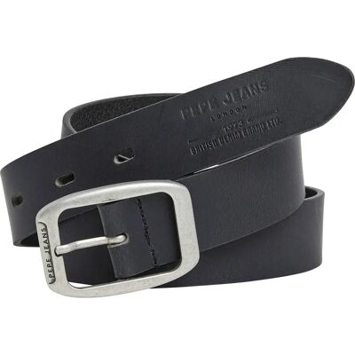 Pepe Jeans Ceinture Floyd Black 95 cm - Publicité Pepe Jeans Ceinture Floyd Black 95 cm - Publicité