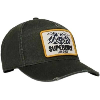 Superdry Casquette De Camionneur Graphic Dark Green One Size unisex - Publicité Superdry Casquette De Camionneur Graphic Dark Green One Size unisex - Publicité