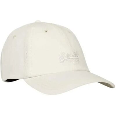 Superdry Casquette Vintage Embroidery New Ecru One Size unisex - Publicité Superdry Casquette Vintage Embroidery New Ecru One Size unisex - Publicité