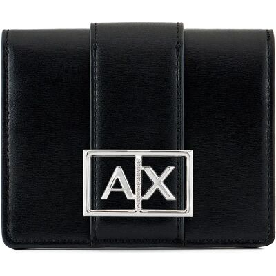 Giorgio Armani Exchange Portefeuille Pour Femme Xw000360_af12039 Black One Size - Publicité Giorgio Armani Exchange Portefeuille Pour Femme Xw000360_af12039 Black One Size - Publicité