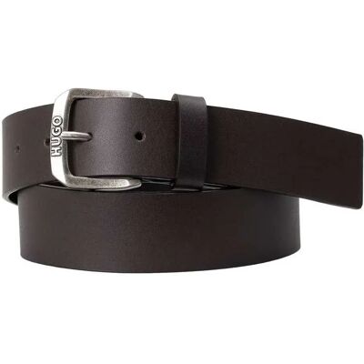 Hugo Ceinture En Cuir Berker Blue Dark Brown 95 cm - Publicité Hugo Ceinture En Cuir Berker Blue Dark Brown 95 cm - Publicité