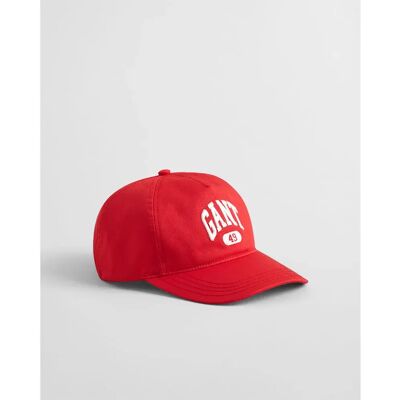 Gant Casquette Junior 49 Archive Graphic Bright Red L-XL unisex - Publicité Gant Casquette Junior 49 Archive Graphic Bright Red L-XL unisex - Publicité