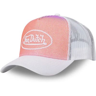 Von Dutch Casquette Mesh P Pink / White One Size unisex - Publicité Von Dutch Casquette Mesh P Pink / White One Size unisex - Publicité
